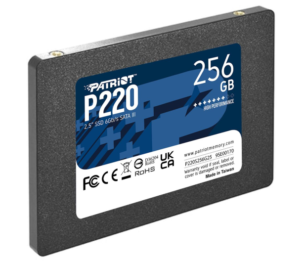 PATRIOT P220 256GB 2,5" P220S256G25 - 1111809 - zdjęcie 2